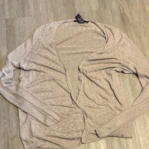 89th & Madison Light Beige Women's‎ Cardigan